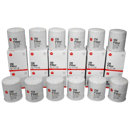 12 Oil Filters for Toyota Prado (1996–2009)