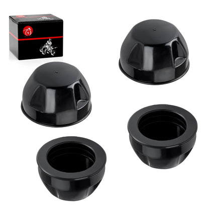 Set of 4 Wheel Center Caps for Yamaha Kodiak 450 Grizzly 450 (2003–2007)