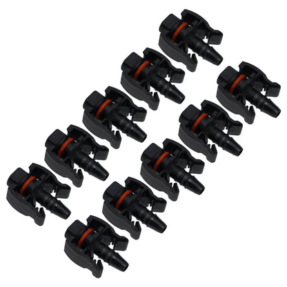 10 x Waterproof Expansion Tank Water Hose Connector for Auto Car