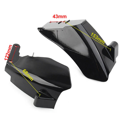 Mid Frame Air Deflector Trim Heat Shield Cover for Harley Dyna (06-17)