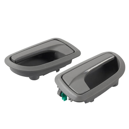 Gray Inside Door Handle Pair for Kia Picanto Morning (2008-2010)