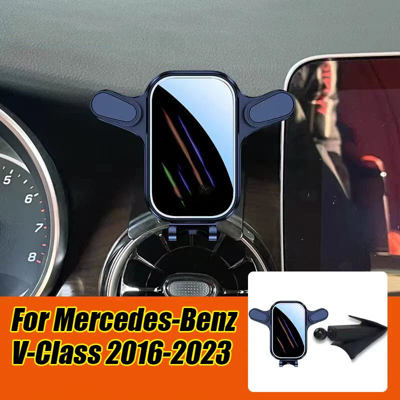 Center Mobile Phone Holder for Mercedes-Benz V-Class (2016–2023)