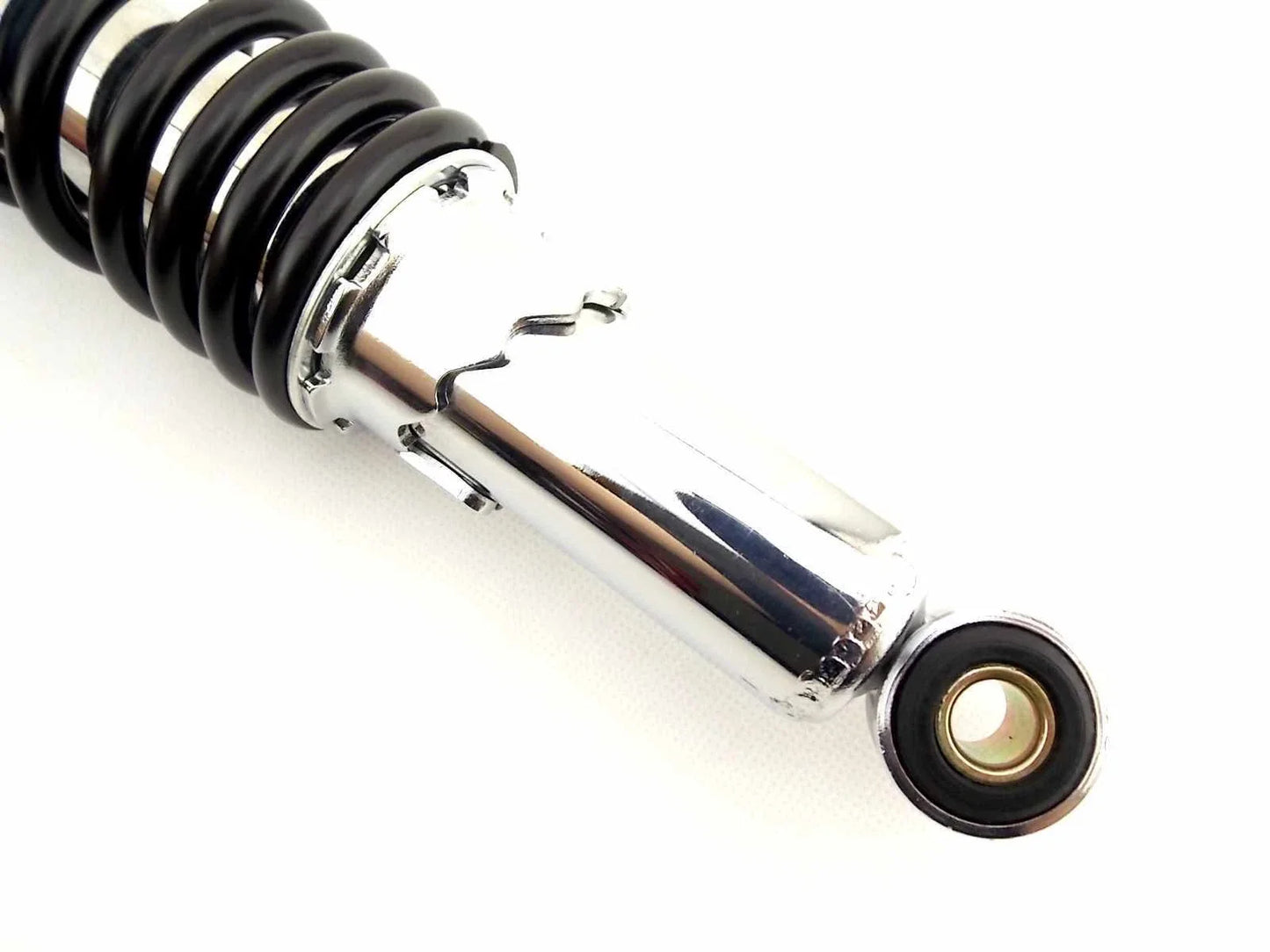 320mm JBS Black/Chrome Rear Shock Absorbers for Suzuki TM75 (1974-1977)