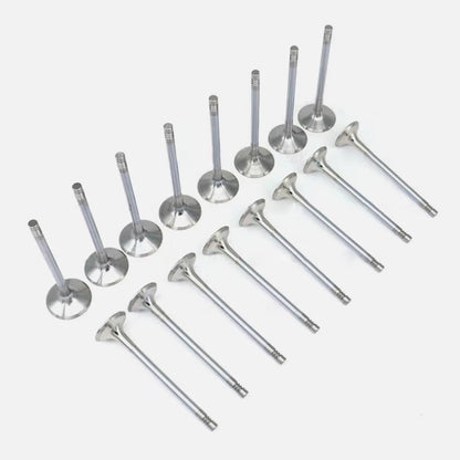 Set of 12 Inlet Valves + 8 Outlet Valves for Volkswagen Audi Skoda 1.8T 20V
