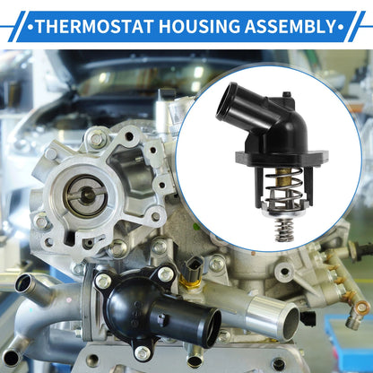 Thermostat Housing Assembly for GMC Sierra 1500 (2014–2018) 12674639/12666569