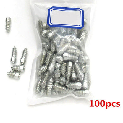 15mm Tire Studs 100x for Universal Snow Chains & Spikes