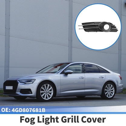 1pc Fog Light Grill for Audi A6 C7 (2011–2014) No. 4GD807681B ABS