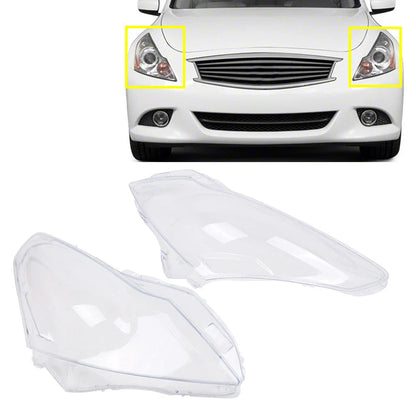 Headlight Lens Cover for Infiniti G37 G35 G25 Q40 (2007-2015)