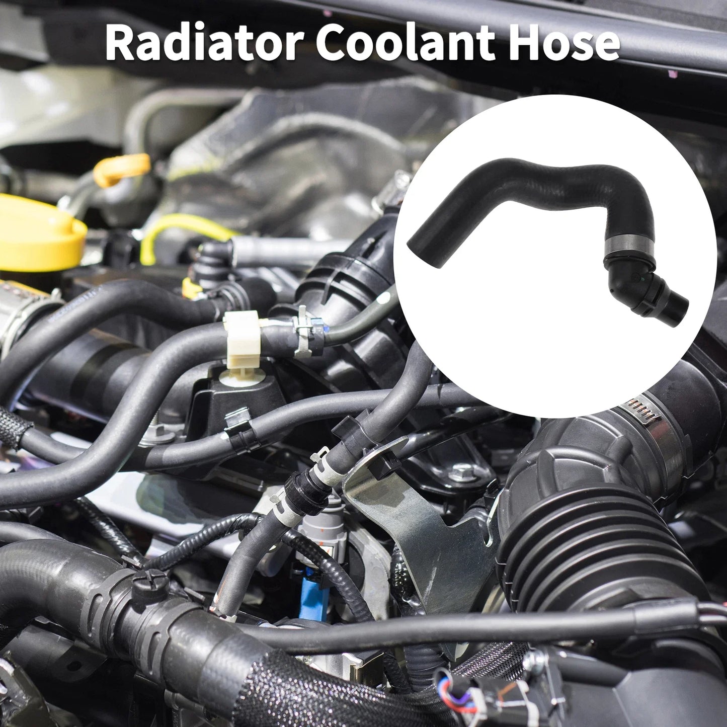 Radiator Coolant Hose for Mercedes-Benz S550 2007-2011 (A2218302096) Rubber