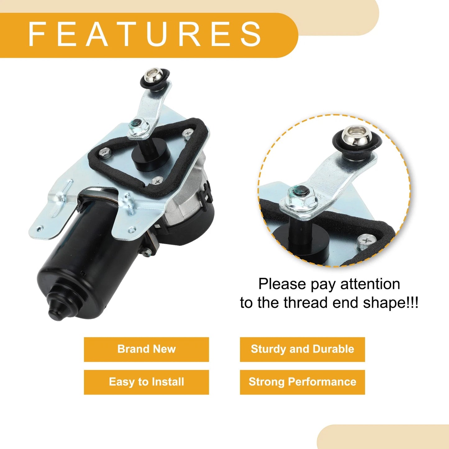 Front Windshield Wiper Motor for Ford Crown Victoria (2007–2011) 8W7Z17508A/852074