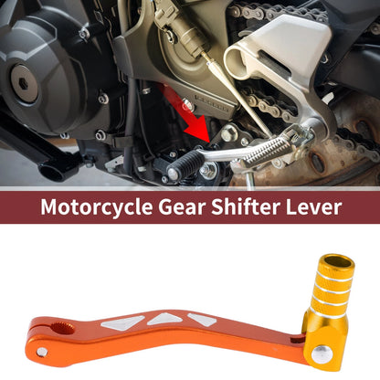 Folding Gear Shifter Lever for Yamaha TTR 50cc (2003–2023) Orange Gold Tone