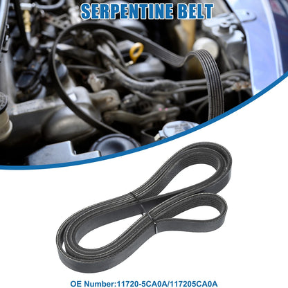 Serpentine Belt No. 11720-5CA0A for Infiniti Q50 (2014–2020)
