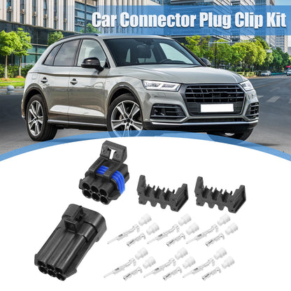 Set of 2 No.920003432 6 Pin Male Female Oxygen Sensors for VW Audi