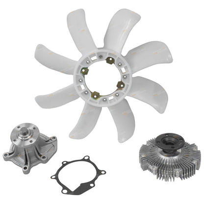 Water Pump Fan Clutch & Blade for Land Cruiser FZJ80 FZJ105 (1992–2002)