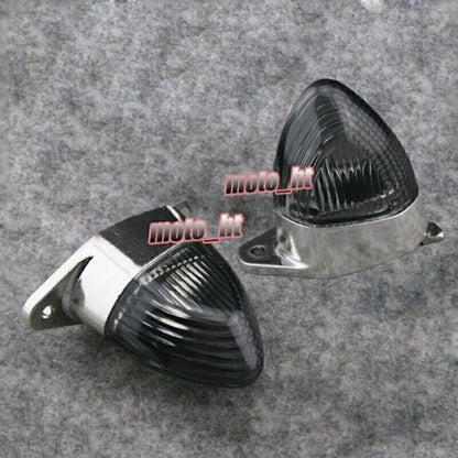 Smoke Rear Turn Signal Light Lens for Kawasaki ZX6R ZX10R (2004–2006)