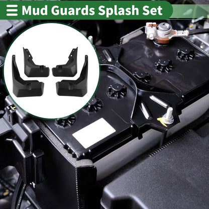 Mud Flaps Splash Guards for Ford Focus (2019–2022) W/ Mount Accessories