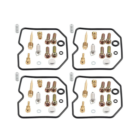 4x Carburetor Repair Kit for Kawasaki GPX600 GPX750 ZX600C ZX750 (1988-1997)