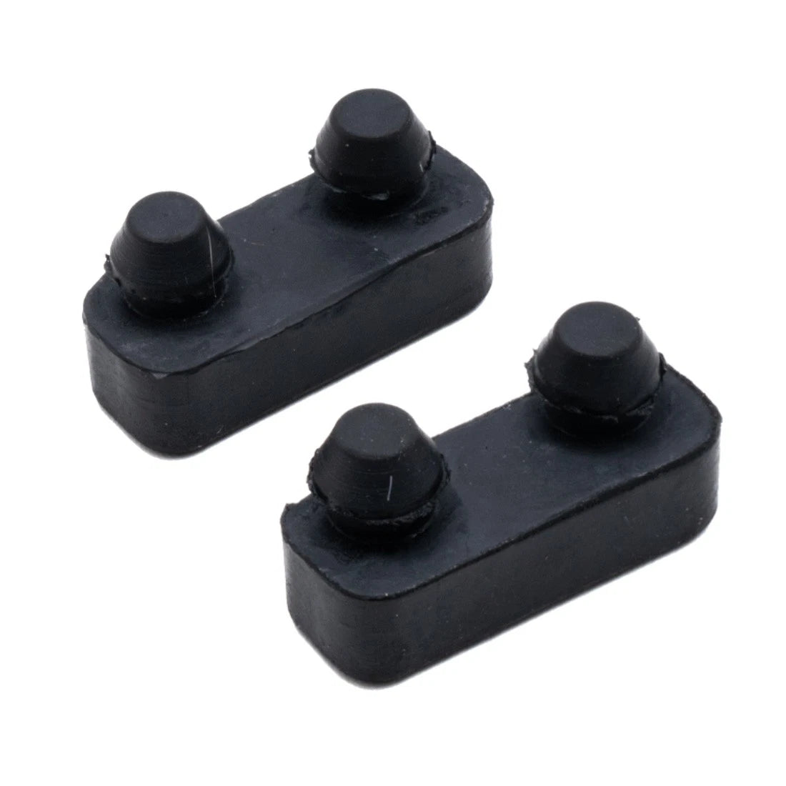 Set of 2 Rear Tail Gate Bumper Rubber for Mazda Familia 1000 (1963–1968)