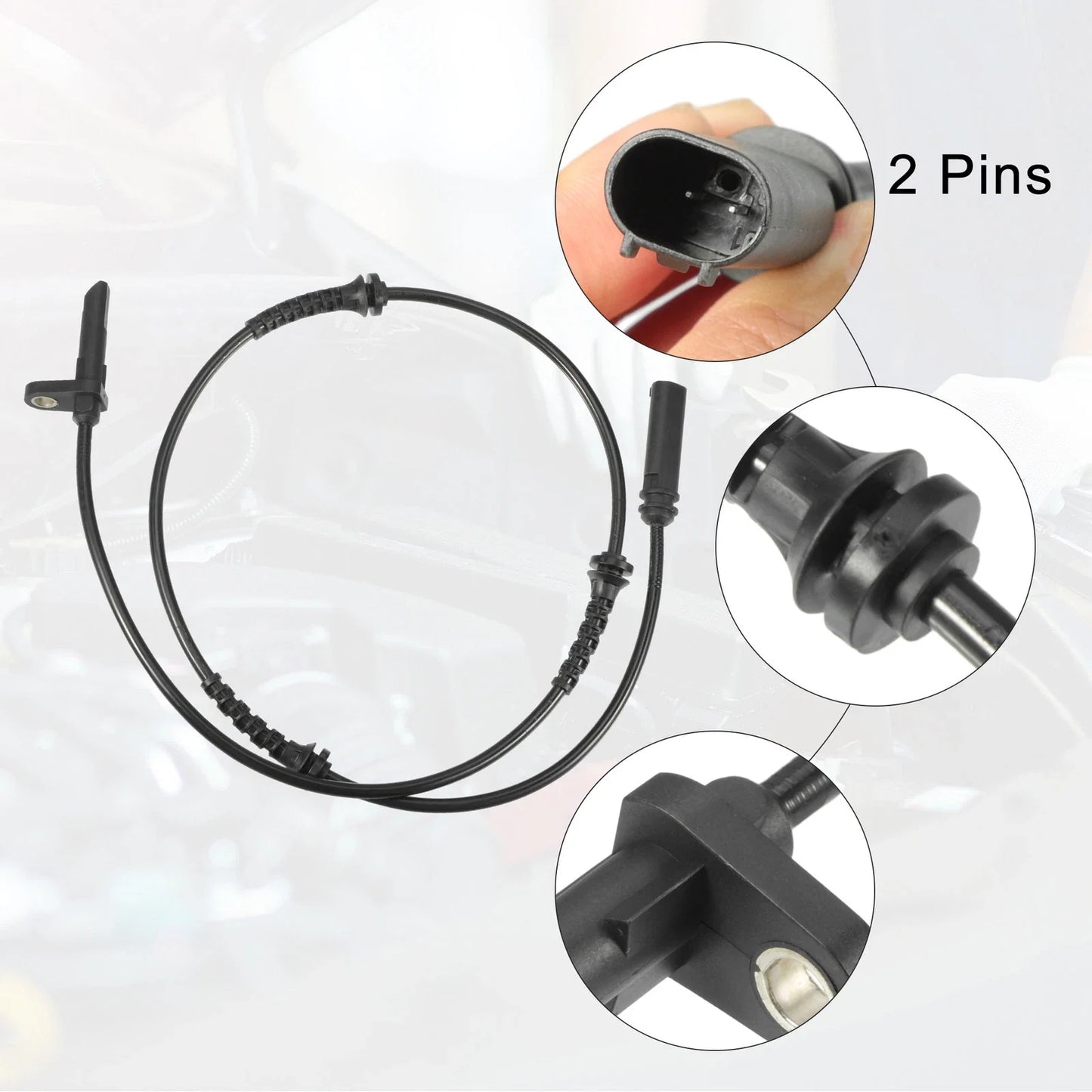 ABS Wheel Speed Sensor for BMW 535i GT xDrive 3.0L (2011-2017)