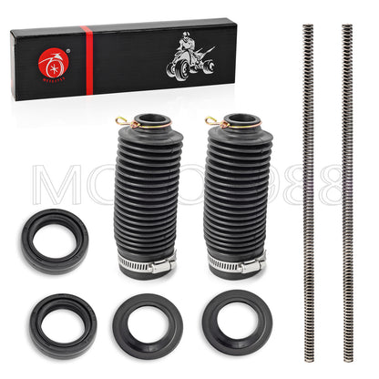 Front Fork Springs & Dust Seals for Honda XR100R CRF100F (2000–2023)