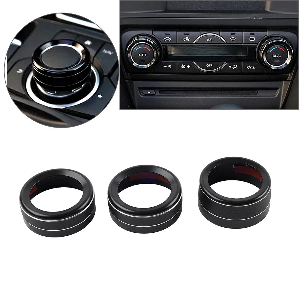 Push Button Start Trim Ring for Mazda 3 (2014–2018), Mazda 6 (2014–2018), CX-5 (2013–2016)
