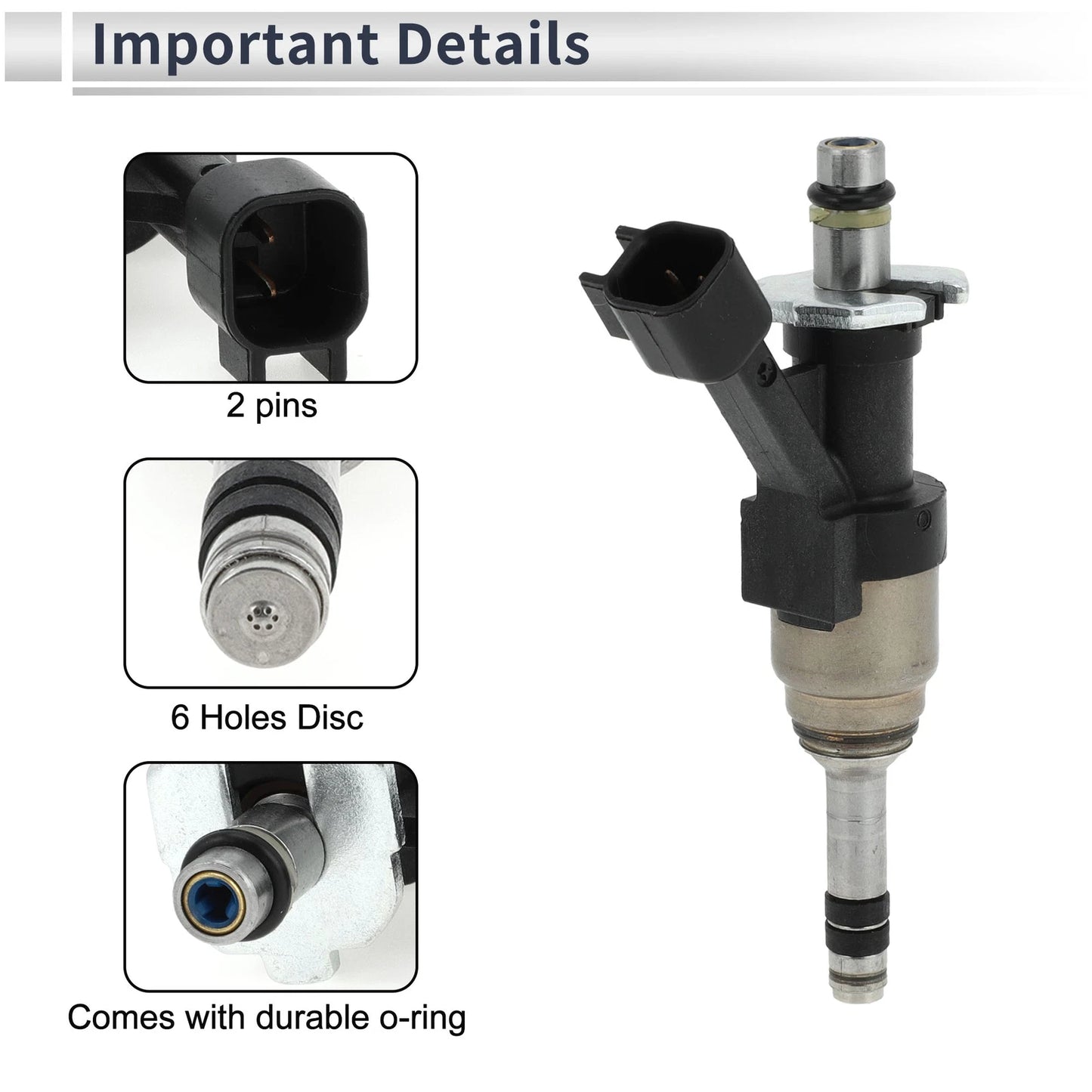Fuel Injector No. 12644386 for Chevy Silverado 1500 (2014–2018)