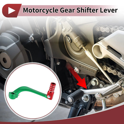 Folding Gear Shifter Lever for Honda CRF110F (2013–2018) Green Red