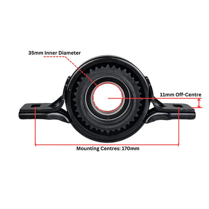 Driveshaft Centre Bearing for Ford Falcon FG FG X (2008–2019)