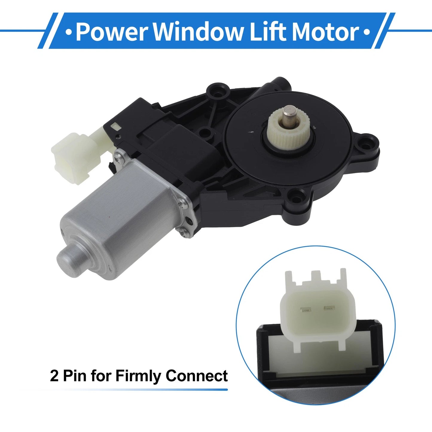 6CP114553H1A Power Window Regulator Lift Motor for Ford Focus (2012–2018)