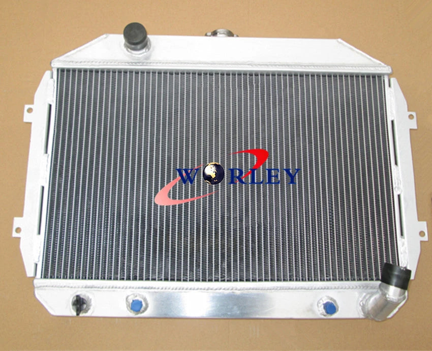 3-Row Aluminum Radiator with Fans for Nissan Fairlady Z S30 (1970–1978)