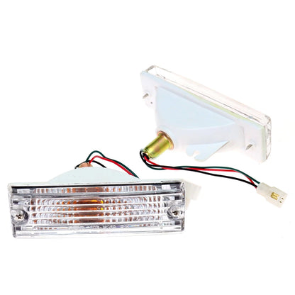 Set of 2 Bumper Indicator Signal Lights for Isuzu TF TFR Holden Rodeo (1988–2002)