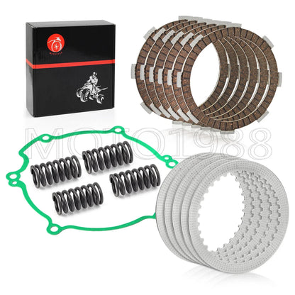 Clutch Kit Heavy Duty Springs Cover Gasket for Kawasaki KX80 KX85 KX100 (1985–2001)