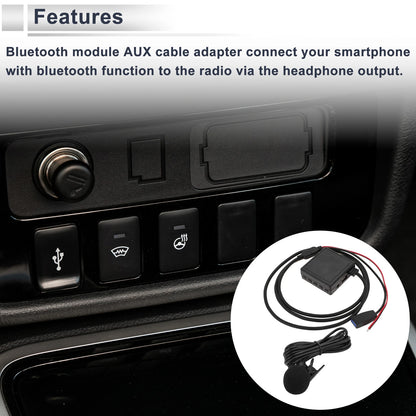 Stereo Radio Harness for BMW E39 E46 E53 (1995–2006) Microphone Handsfree