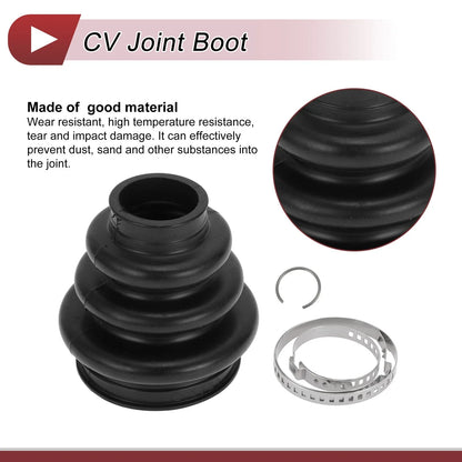 CV Joint Boot Kit with Clamps for BMW 535i (2008 - 2010)