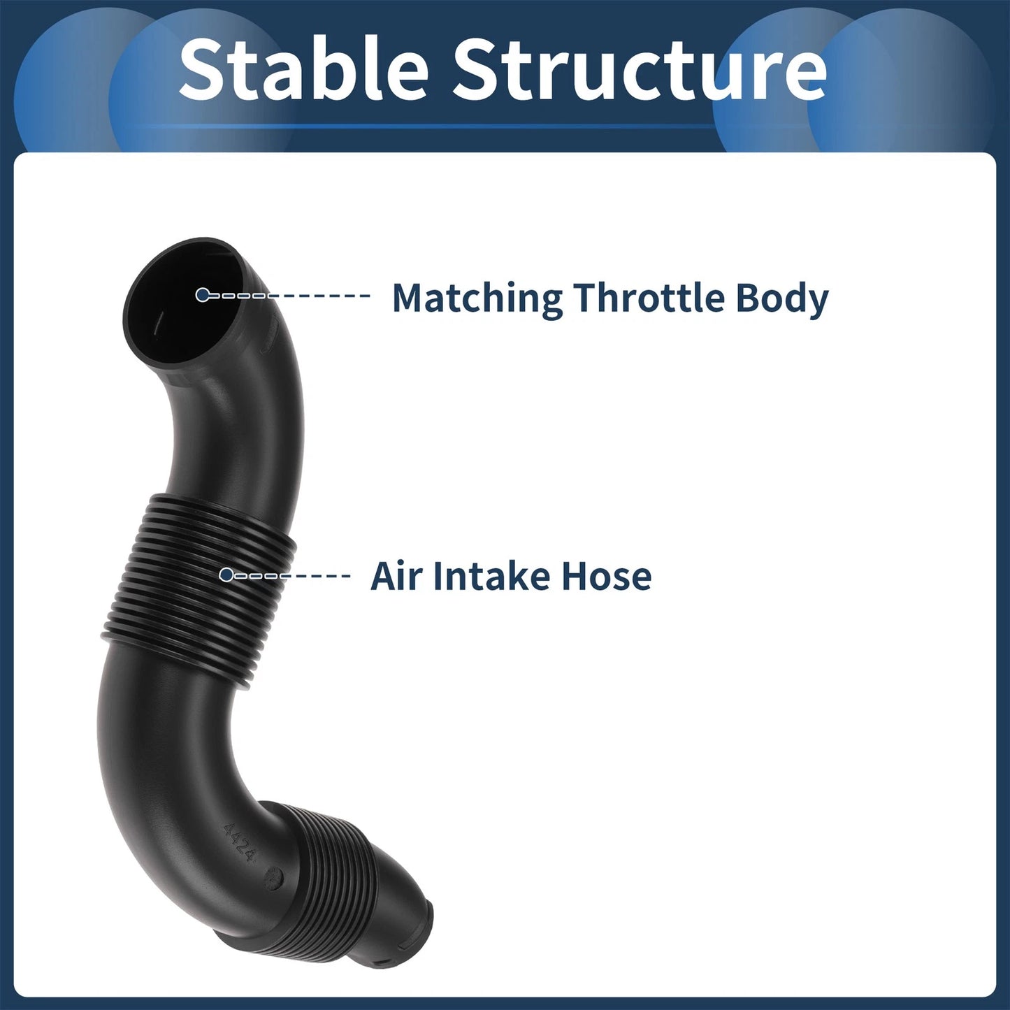 Engine Air Intake Hose for Mini Cooper (2011–2013) No. 13712754424 Plastic