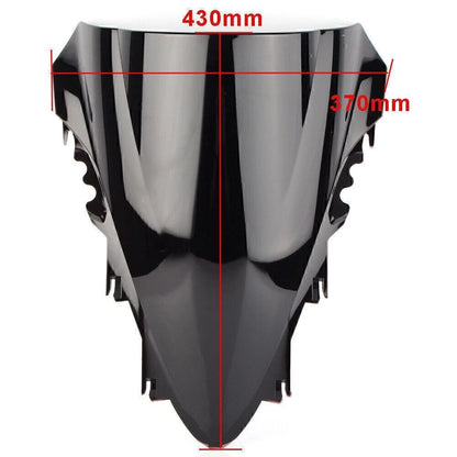 Windscreen for Yamaha YZF R1 (2007–2008) Black Windproof Front Windshield