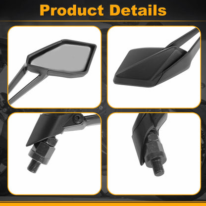 Set of 2 Rear View Mirrors for Kawasaki Z1000 (2014–2021)