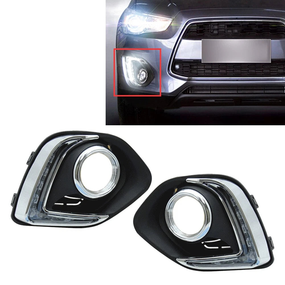 2X Daytime Running Lights w/Turn Signal for Mitsubishi ASX Outlander Sport (2010–2020)