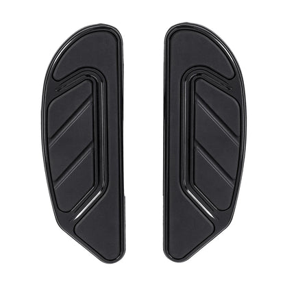 Black Driver & Passenger Footboards for Harley Touring (1986-2024)