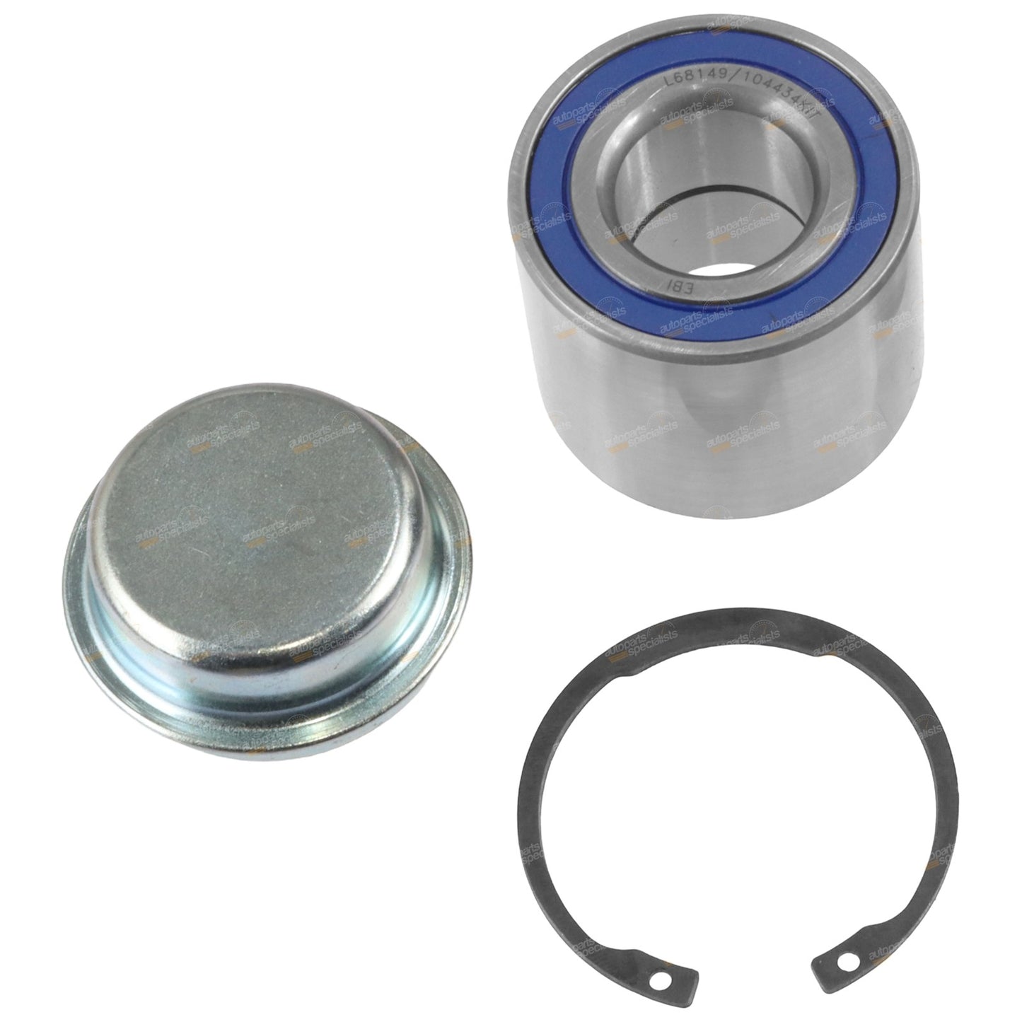 2X Rear Wheel Bearing Kits for Suzuki Swift (2005–2011) 25mm ID