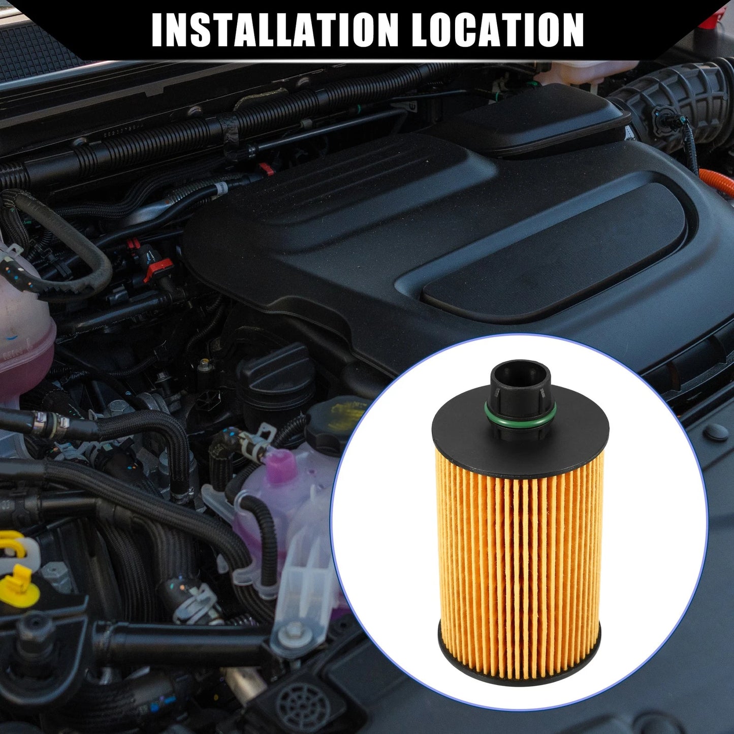 Set of 1 Transmission Engine Oil Filter No.68229402AA for RAM 1500 (2014–2019)