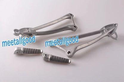 Rear Foot Pegs & Brackets for Kawasaki Ninja ZX10R (2008–2010)
