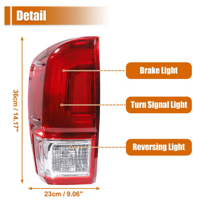 Left Side Tail Light Assembly for Toyota Tacoma (2016–2019) No. 81560-04170