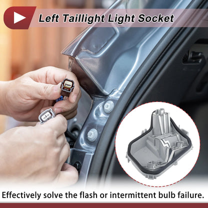Left Taillight Socket for Audi A4 Avant (2005–2008) 8E9945257B