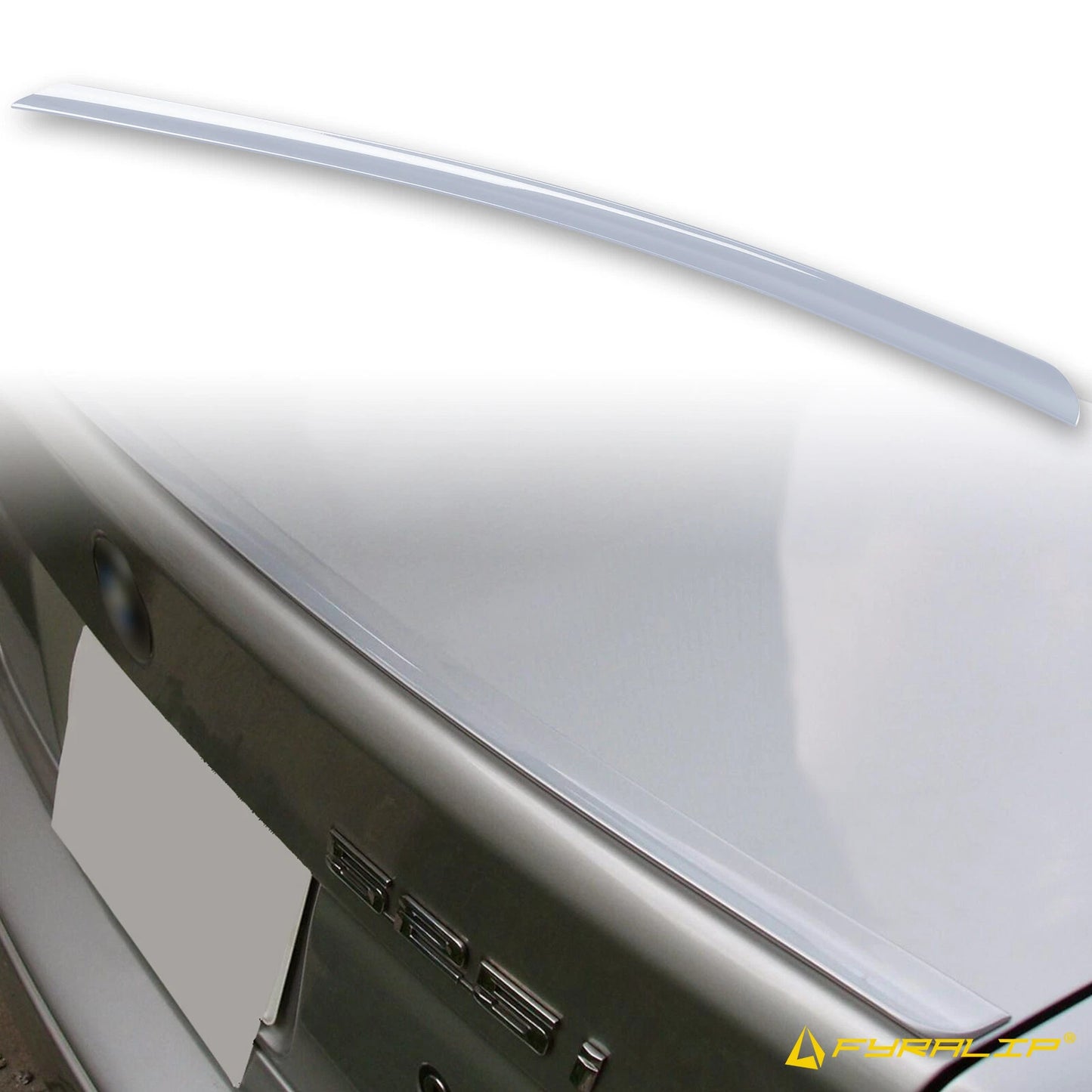 339 Silver Boot Lip Spoiler for BMW E39 Sedan M5 (1995-2003)