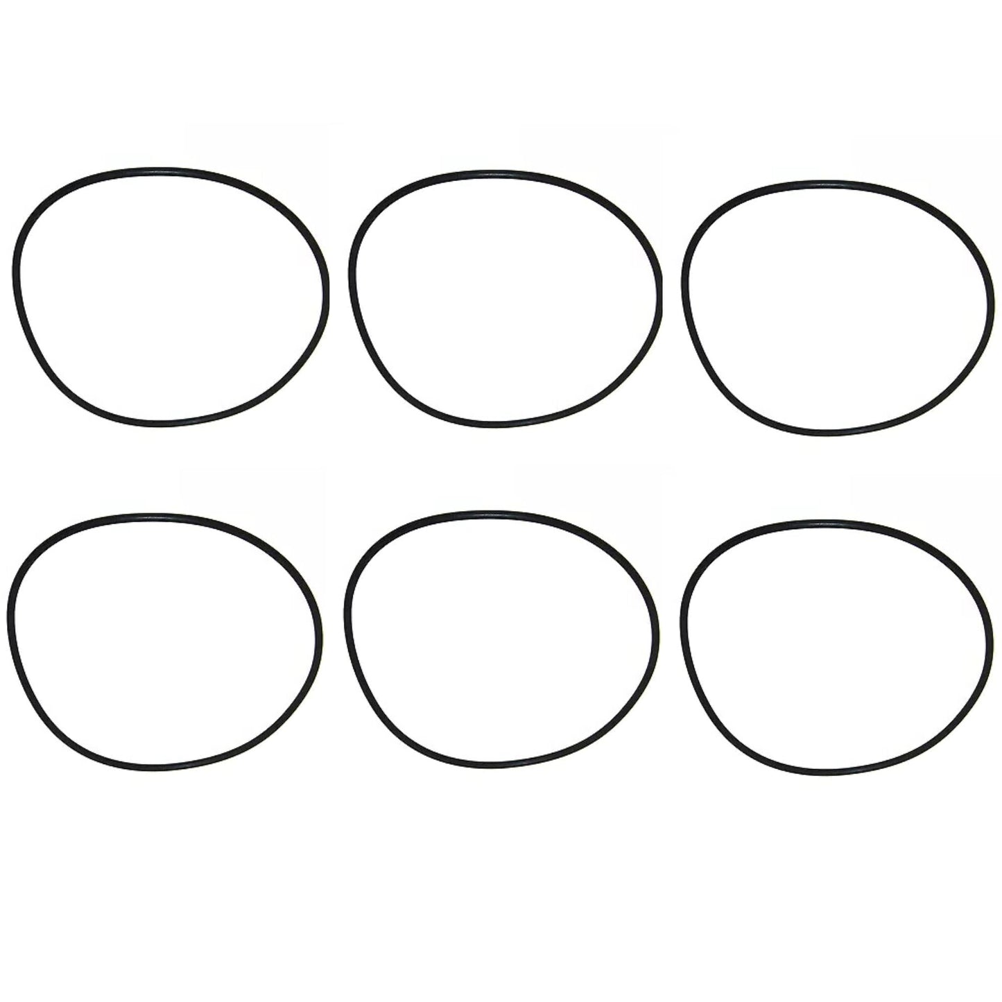 Set of 6 O Ring Cylinder Bore Seals for Mercury 200-300 HP EFI DFI (2000–2023)