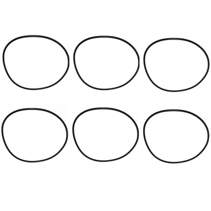 Set of 6 O Ring Cylinder Bore Seals for Mercury 200-300 HP EFI DFI (2000–2023)