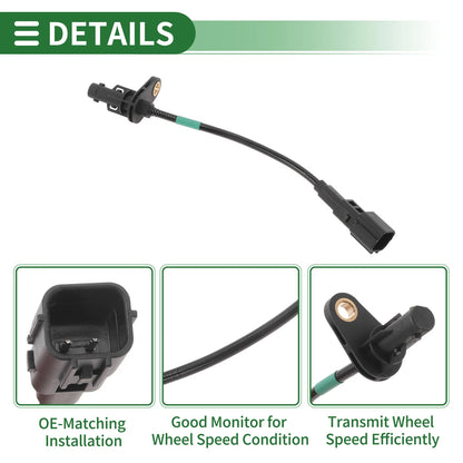 ABS Wheel Speed Sensor No. 59930J5050 for Kia Stinger (2019–2023) Rear Right