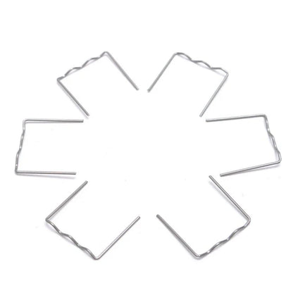 Pre-Cut Flat Staples 100pcs 0.6mm for Car Auto