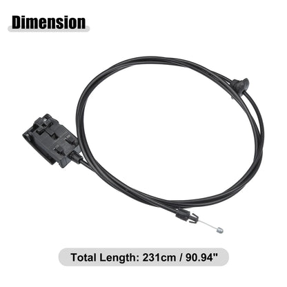 Hood Latch Release Cable for Dodge Ram 2009-2010 (2009-2010)
